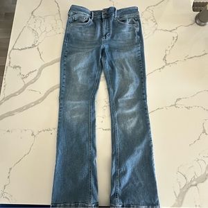Free People Shayla Skinny Flare Jeans Size 32